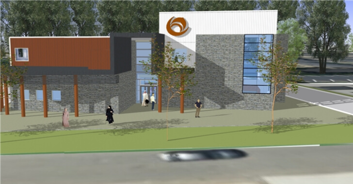 sketch building